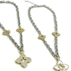 Triple Fortune Mother Of Pearl Necklace